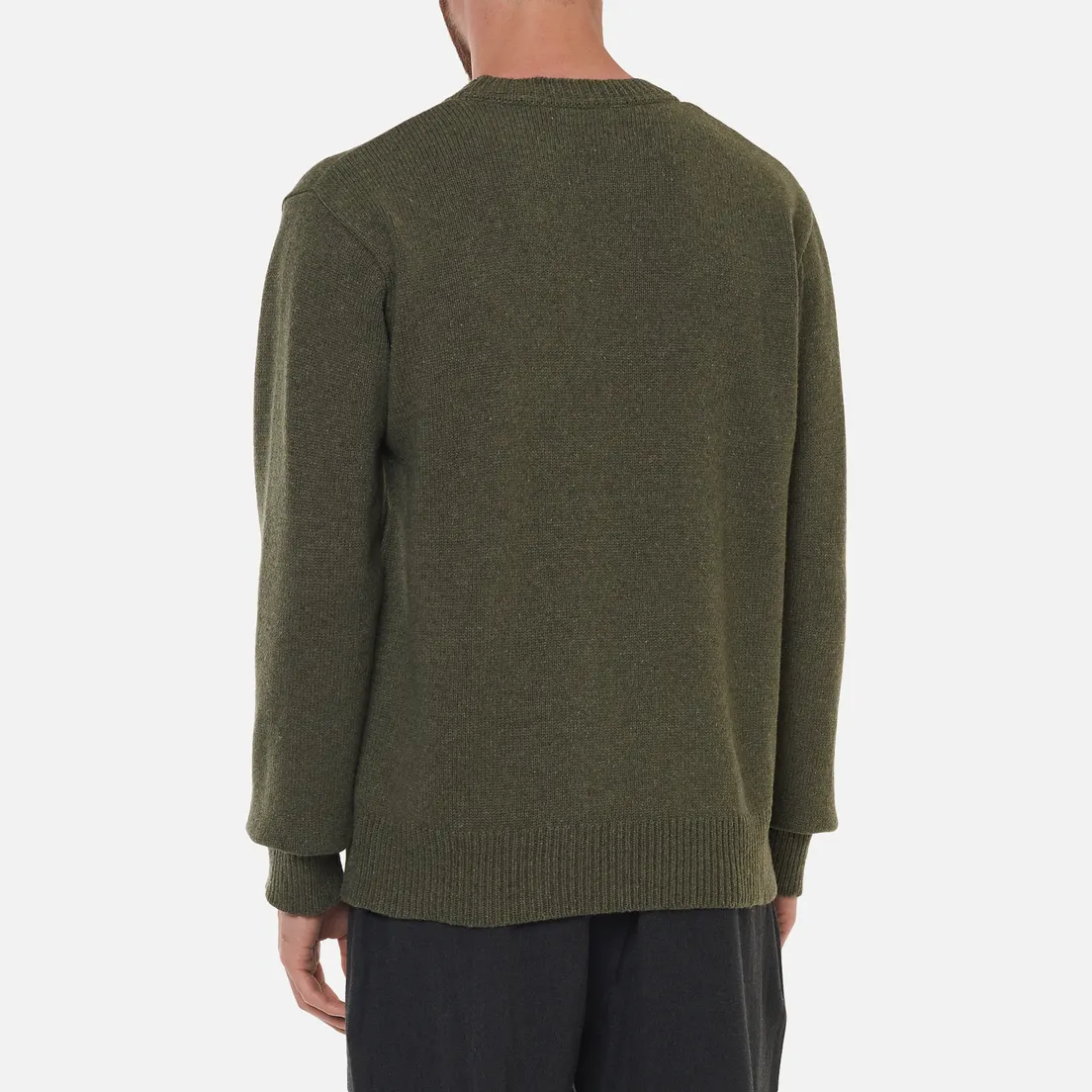 Universal Works Мужской свитер Loose Crew Neck Recycled Wool