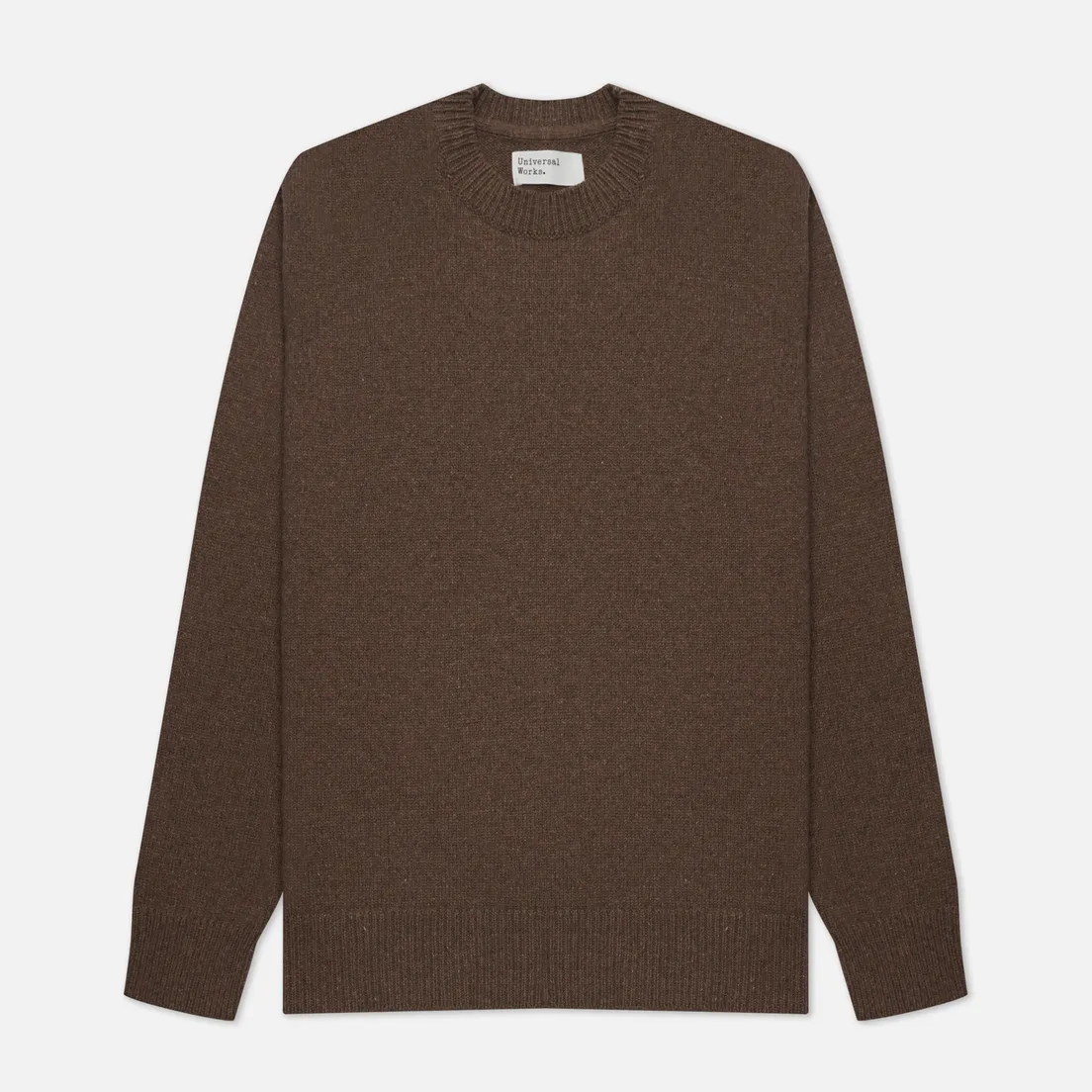 Universal Works Мужской свитер Loose Crew Neck Recycled Wool