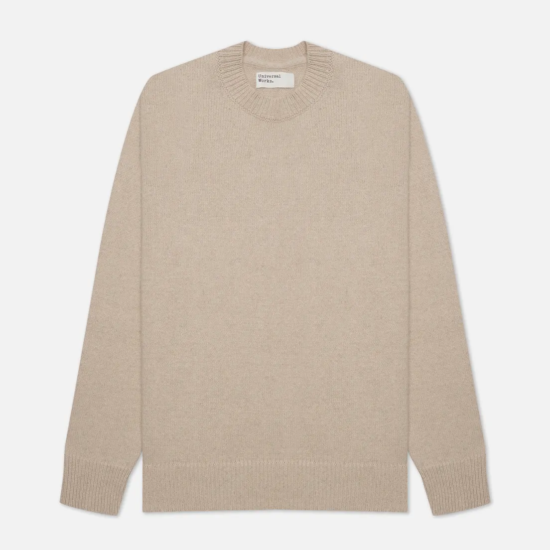 Universal Works Мужской свитер Loose Crew Neck Recycled Wool