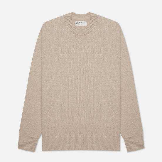 Мужской свитер Universal Works Loose Crew Neck Recycled Wool Sand