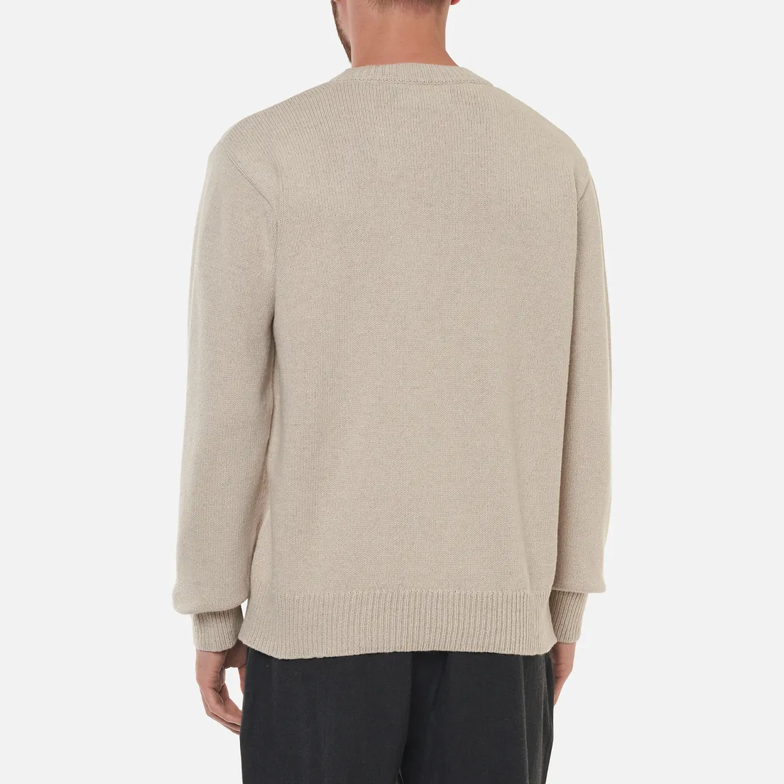 Universal Works Мужской свитер Loose Crew Neck Recycled Wool