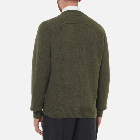 Мужской кардиган Universal Works Vince Recycled Wool Cool Green