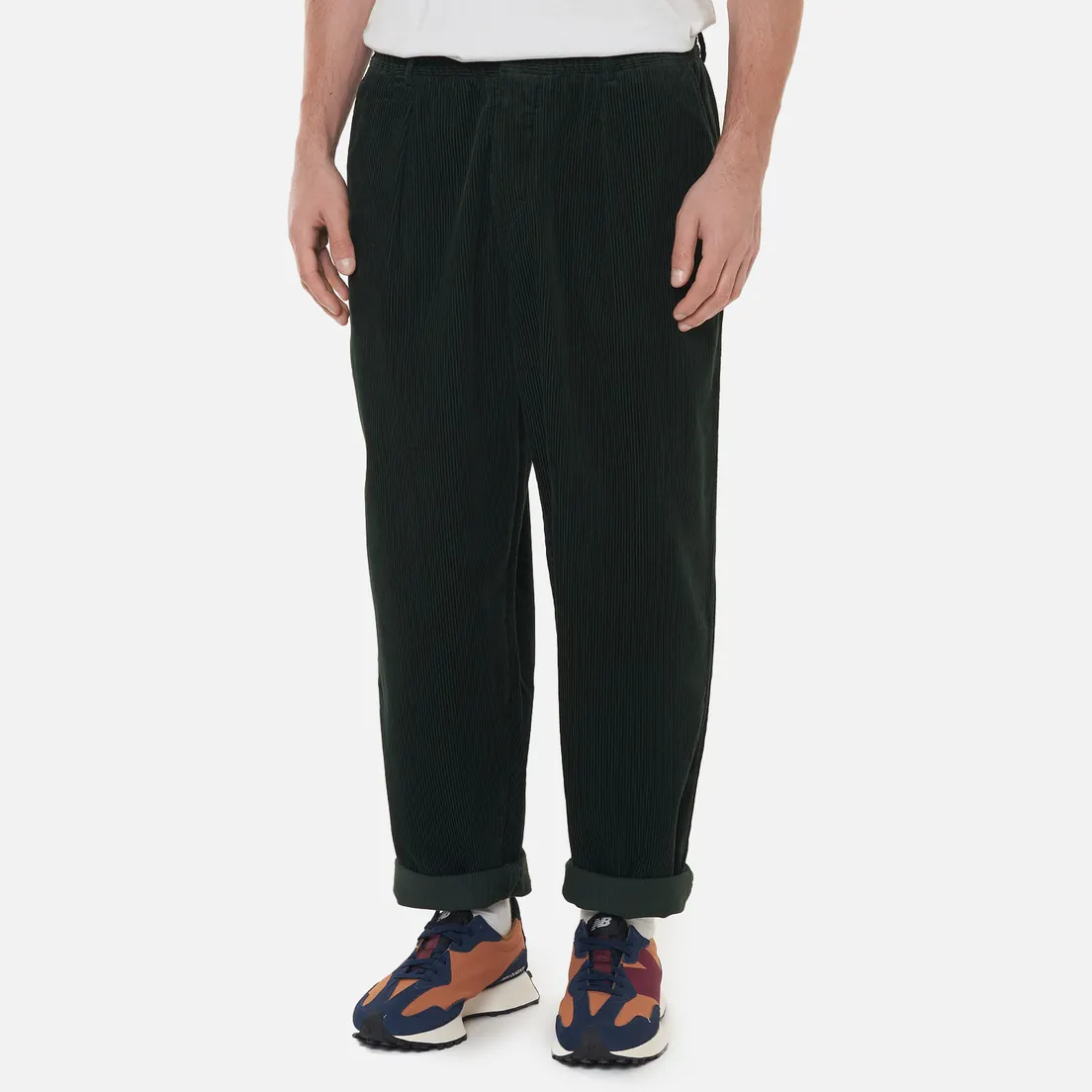 Universal Works Мужские брюки Pleated Track Cord