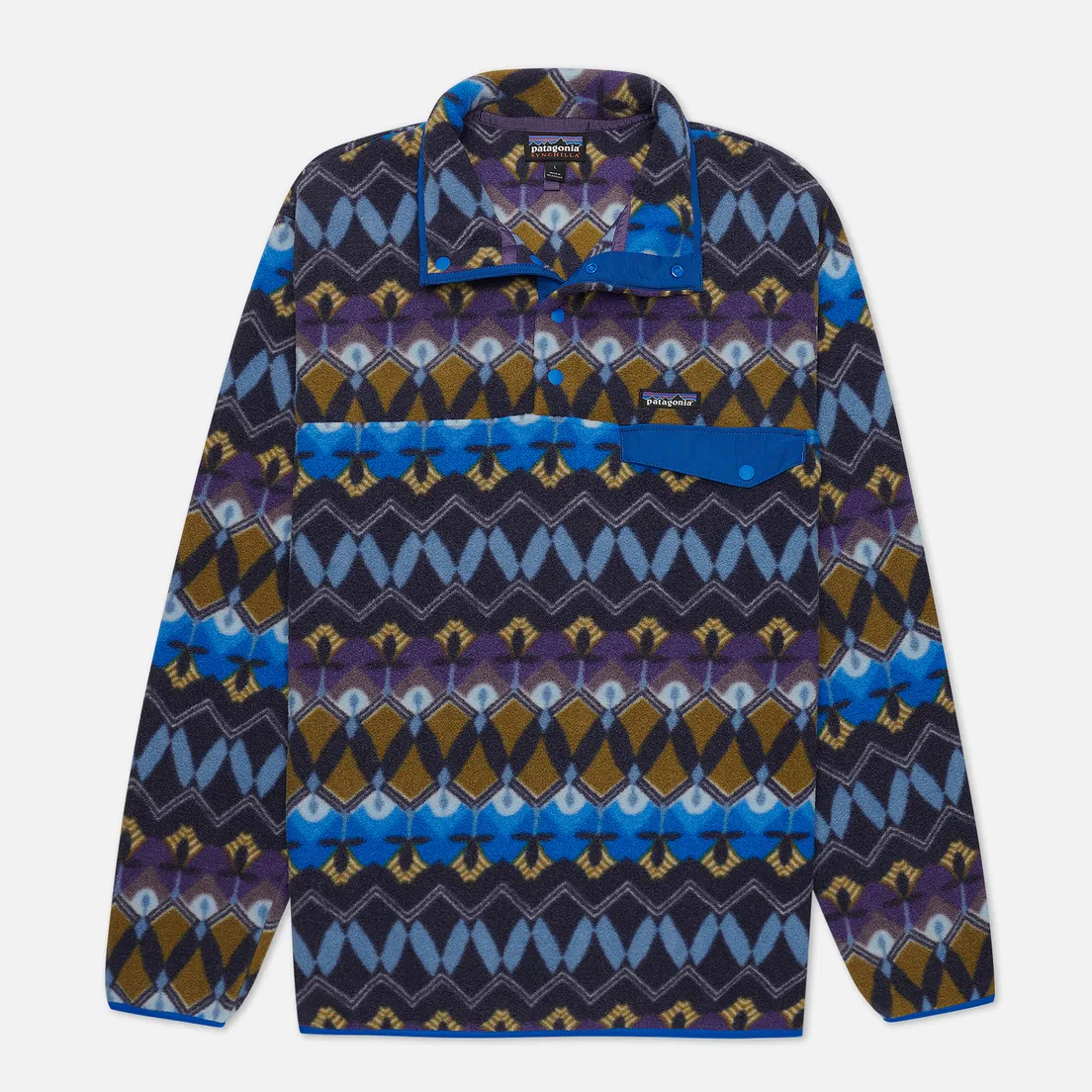 Patagonia Мужская толстовка Synchilla Snap-T Fleece