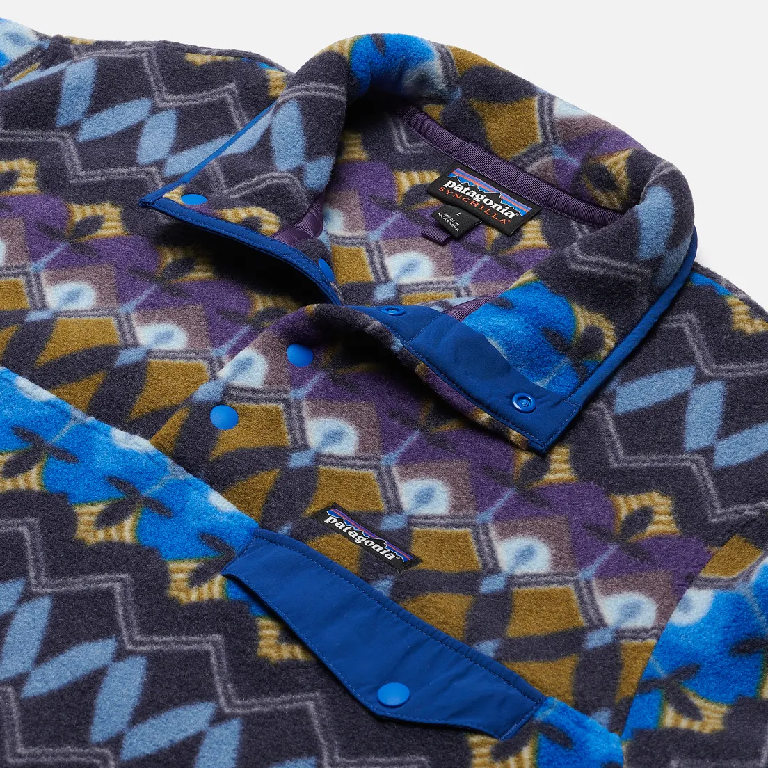 Patagonia Мужская толстовка Synchilla Snap-T Fleece
