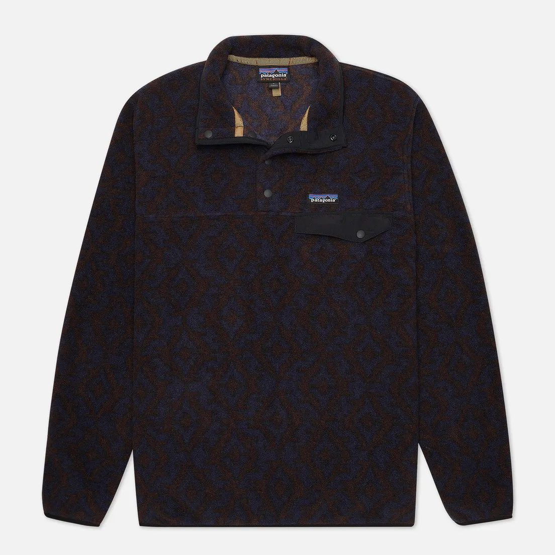 Patagonia Мужская толстовка Synchilla Snap-T Fleece
