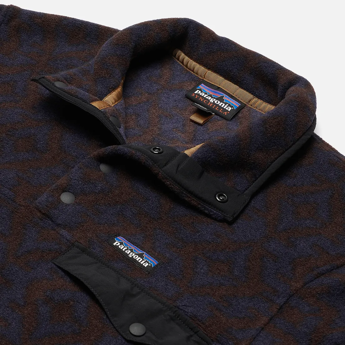 Patagonia Мужская толстовка Synchilla Snap-T Fleece