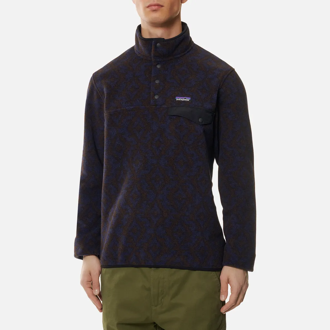 Patagonia Мужская толстовка Synchilla Snap-T Fleece