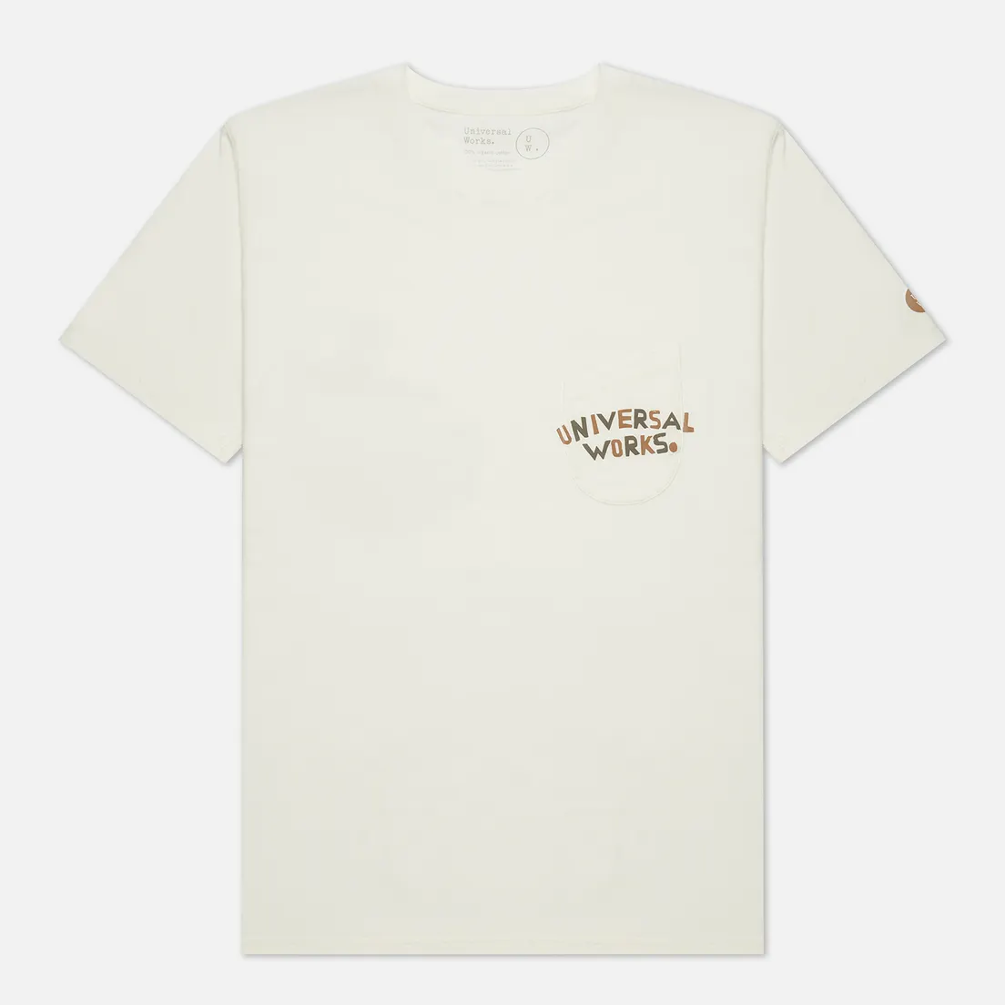 Universal Works Мужская футболка Print Pocket Organic Jersey