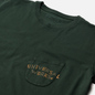 Мужская футболка Universal Works Print Pocket Organic Jersey Forest Green фото - 1