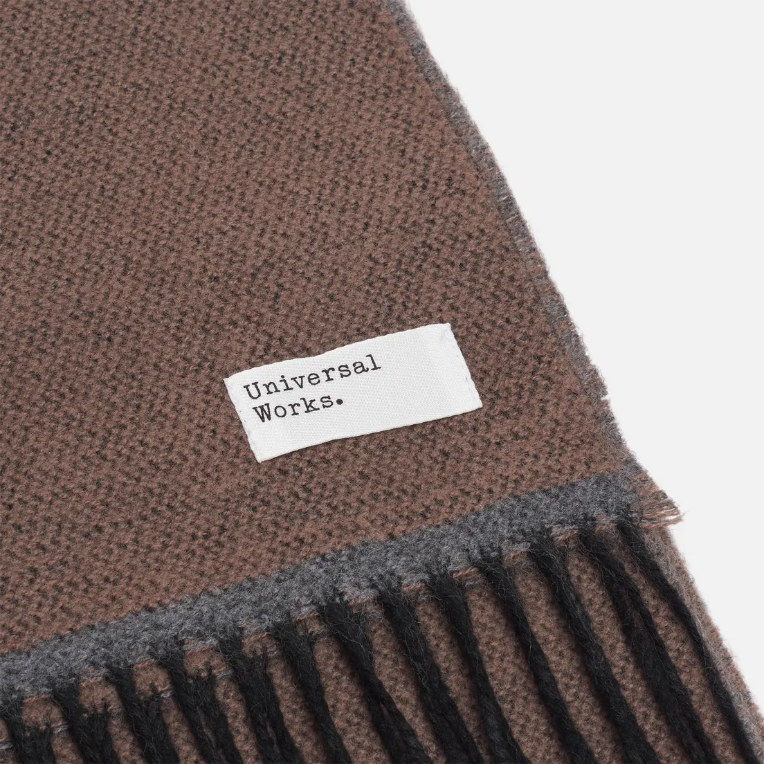 Universal Works Шарф Double Sided