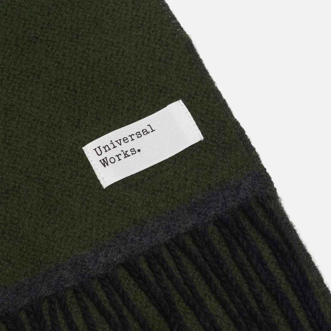 Universal Works Шарф Double Sided