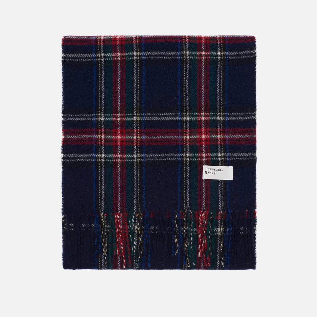 Universal Works Шарф Tartan Wool