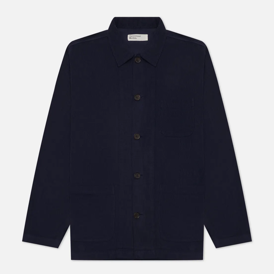 Universal Works Мужская рубашка Bakers Overshirt Fine Cord