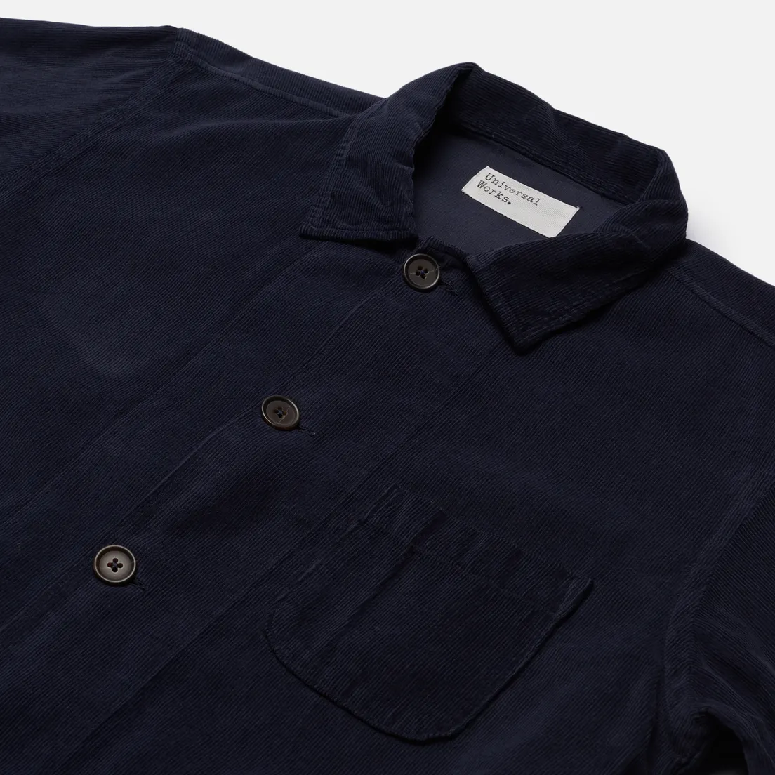 Universal Works Мужская рубашка Bakers Overshirt Fine Cord