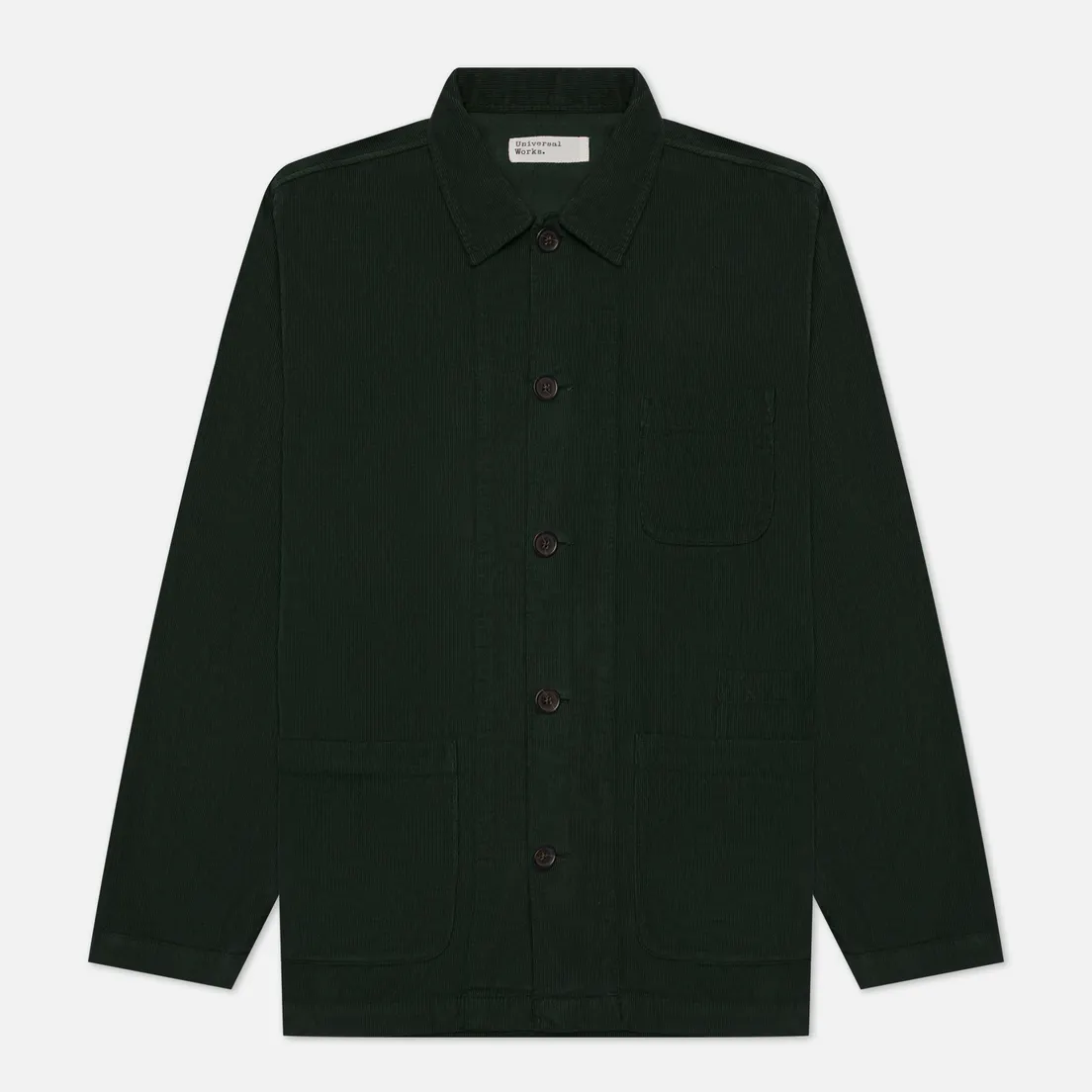 Universal Works Мужская рубашка Bakers Overshirt Fine Cord