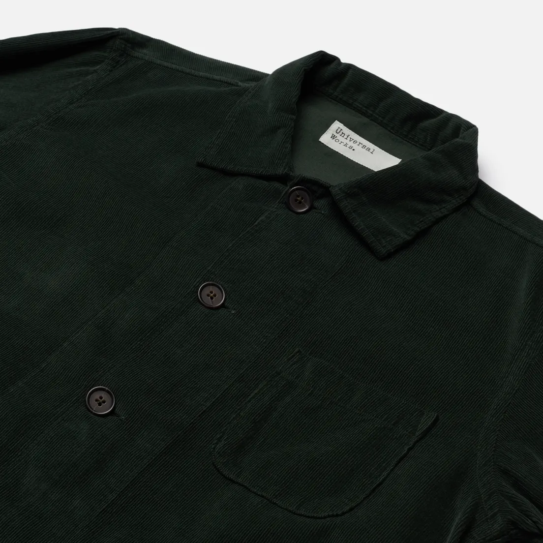 Universal Works Мужская рубашка Bakers Overshirt Fine Cord