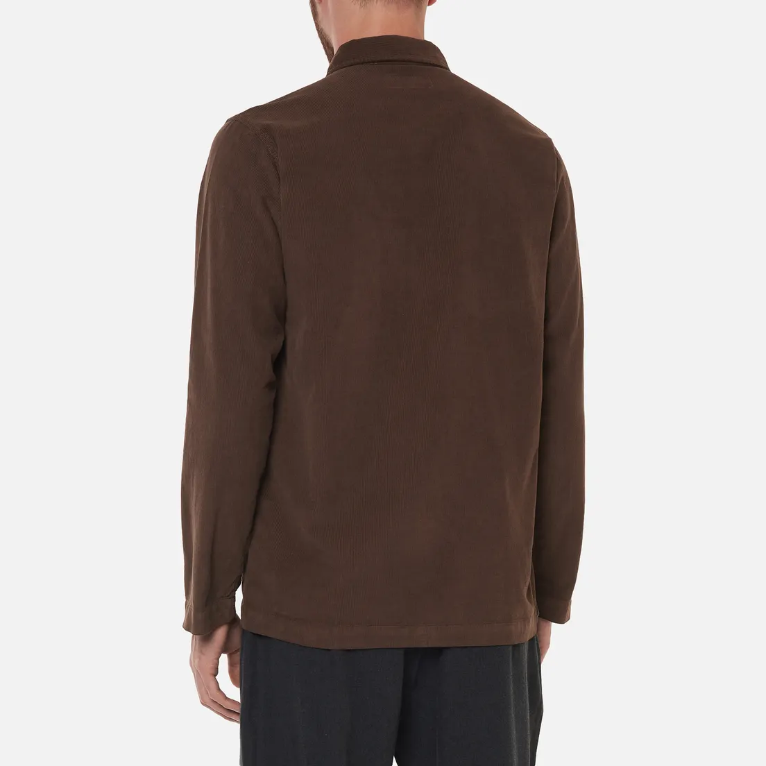 Universal Works Мужская рубашка Bakers Overshirt Fine Cord