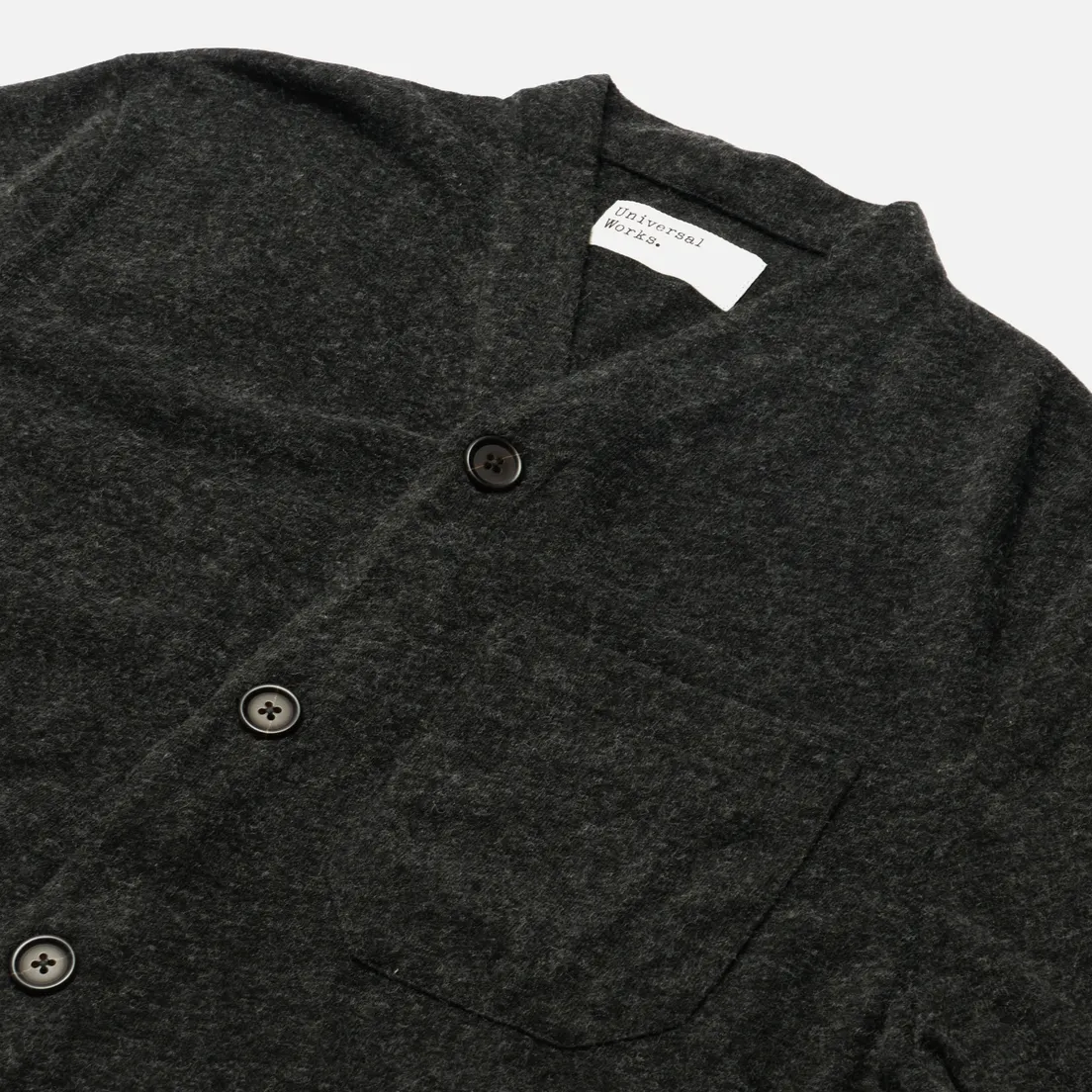Universal Works Мужской кардиган Recycled Wool Mix SJ