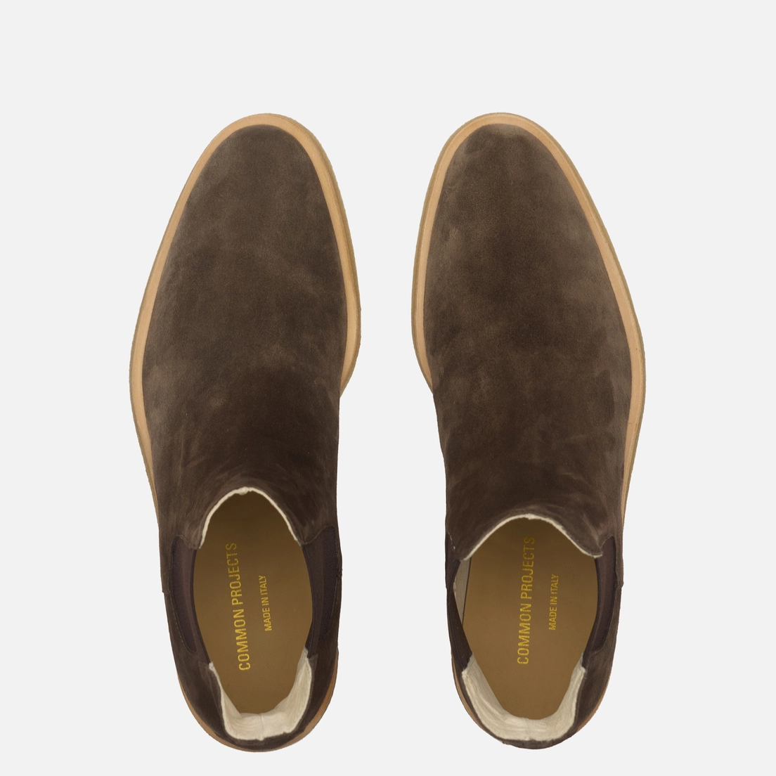 Common Projects Мужские ботинки Chelsea Suede