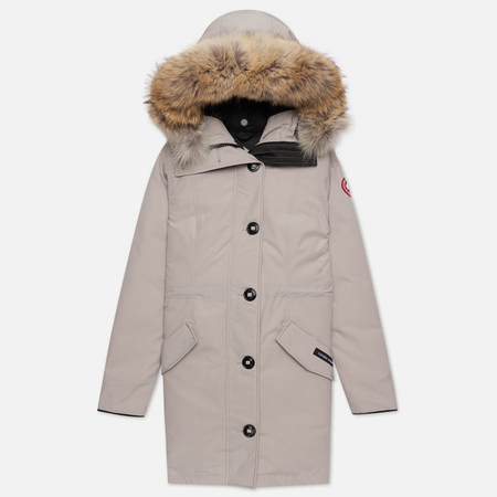 Женская куртка парка Canada Goose Rossclair, цвет серый, размер M