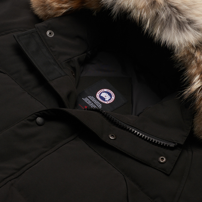 Мужская куртка парка Canada Goose, цвет чёрный, размер S 2580M-61 Emory - фото 2