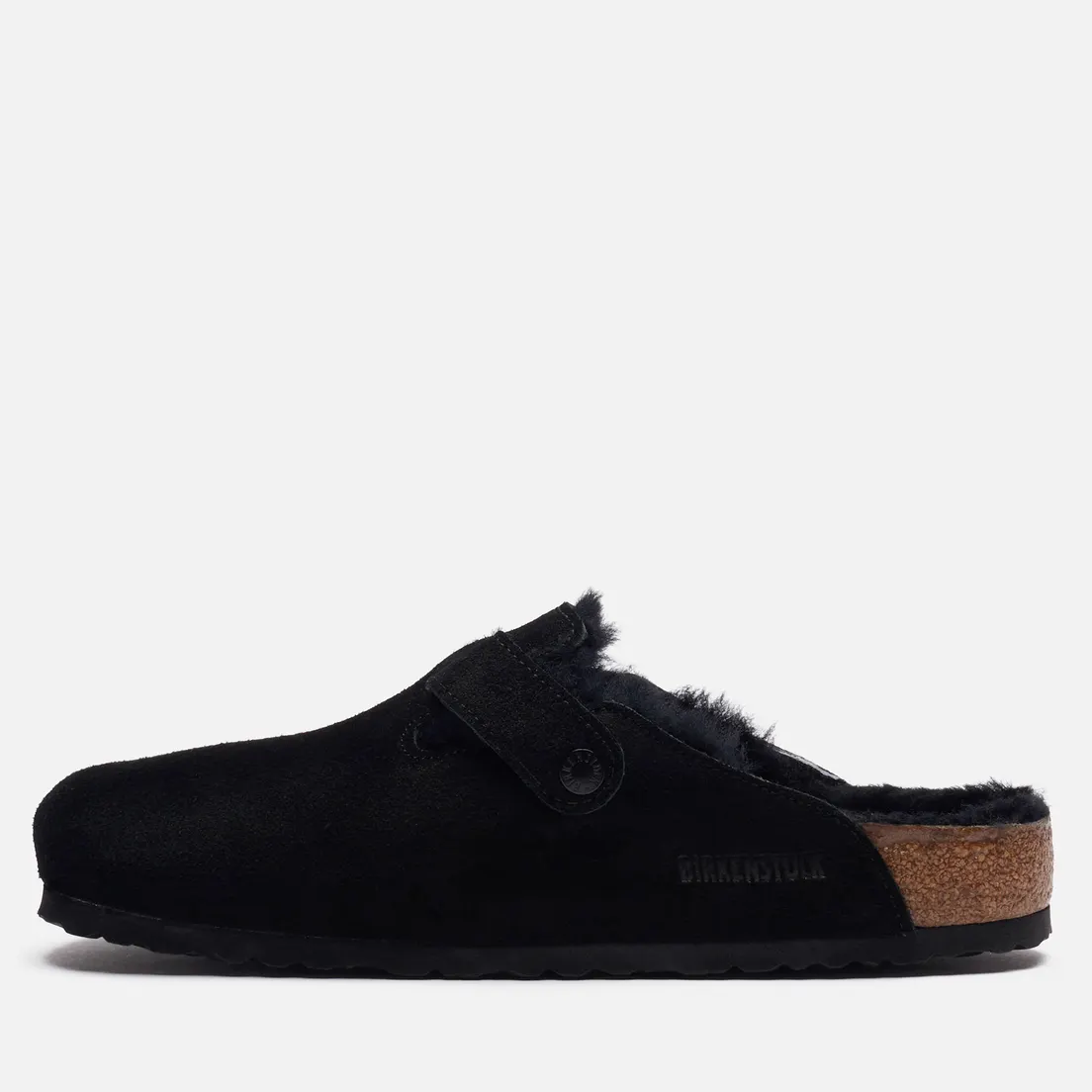 Birkenstock Мужские сандалии Boston Suede Shearling