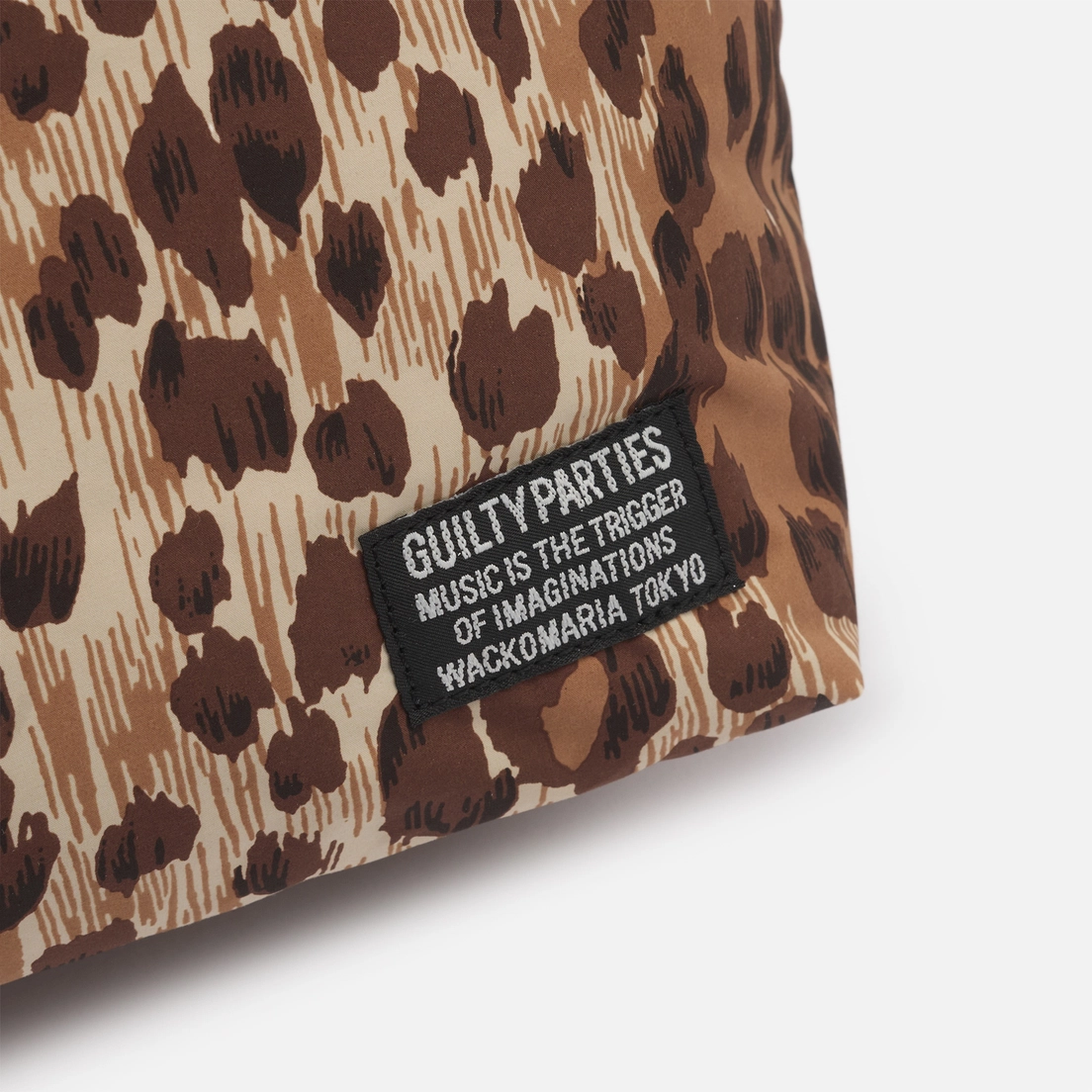 WACKO MARIA Сумка Speak Easy Leopard Shoulder