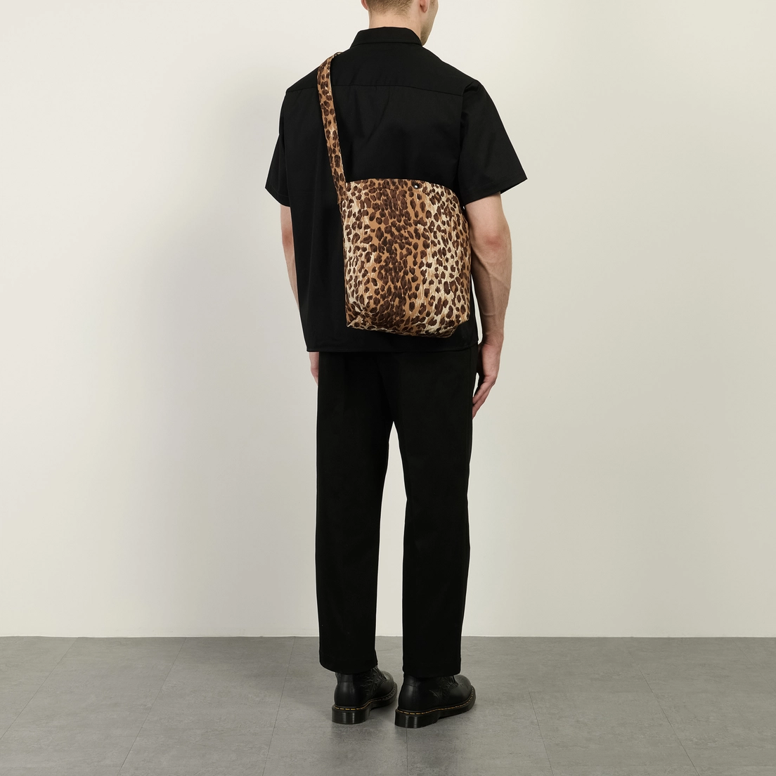 WACKO MARIA Сумка Speak Easy Leopard Shoulder