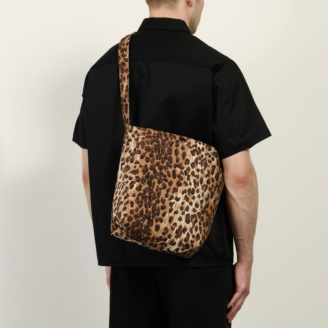 WACKO MARIA Сумка Speak Easy Leopard Shoulder