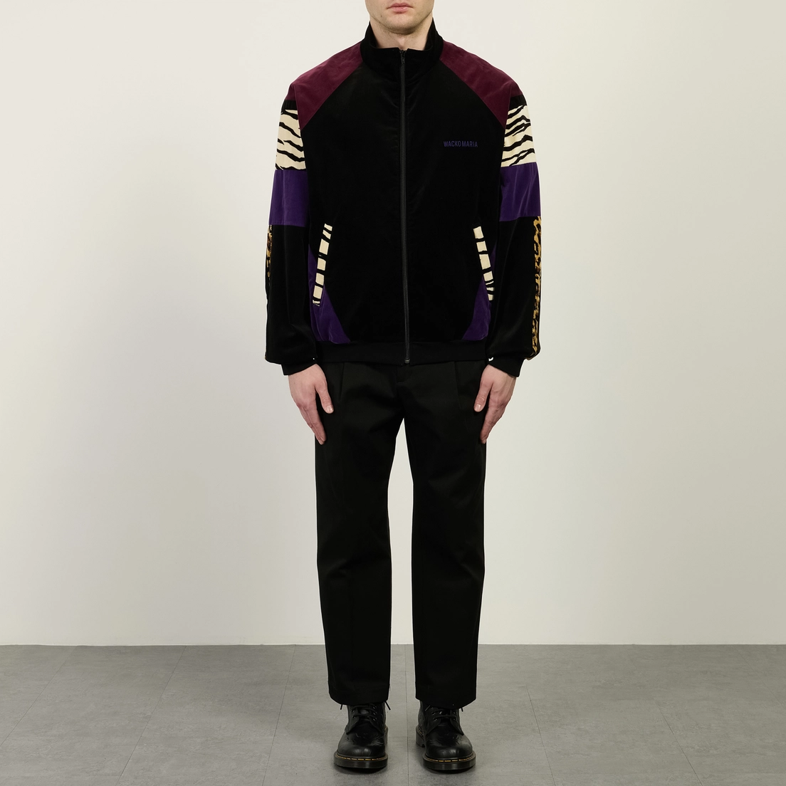 WACKO MARIA Мужская олимпийка Velveteen Track Type 1