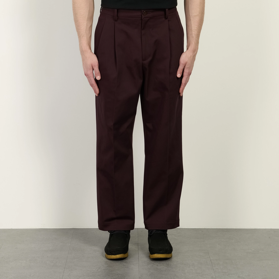 WACKO MARIA Мужские брюки Double Pleated Chino Type 1
