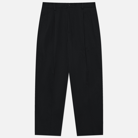 Мужские брюки WACKO MARIA Double Pleated Chino Type 2, цвет чёрный, размер M