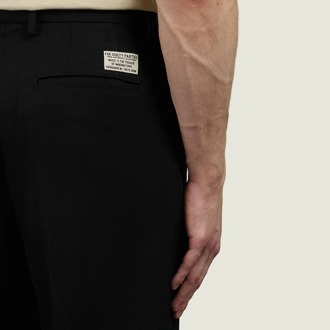 WACKO MARIA Мужские брюки Double Pleated Chino Type 2