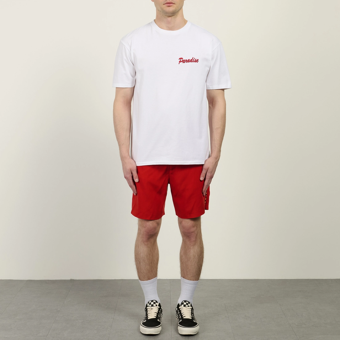 WACKO MARIA Мужская футболка Washed Heavy Weight Crew Neck Type 8