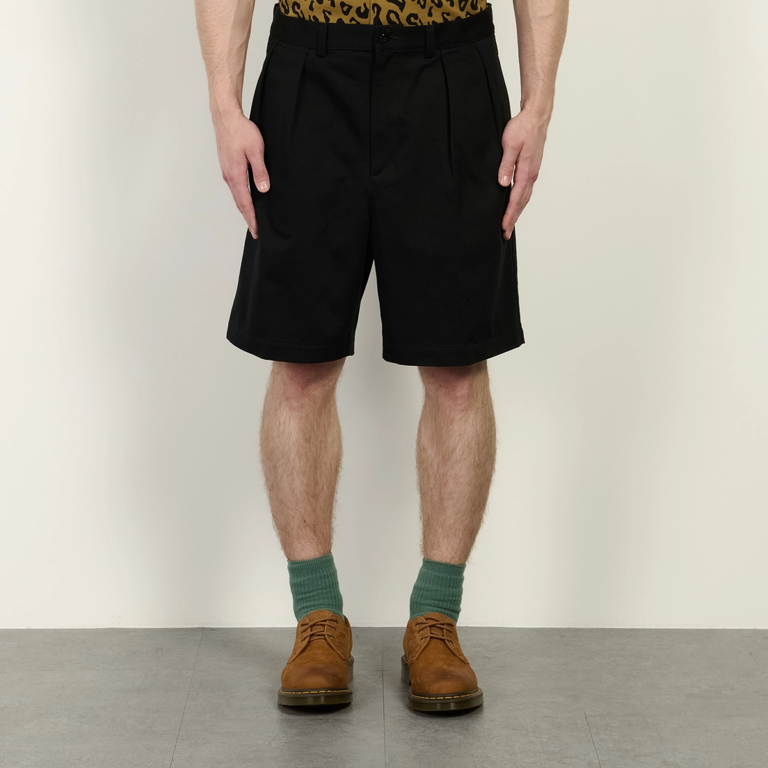 WACKO MARIA Мужские шорты Double Pleated Chino