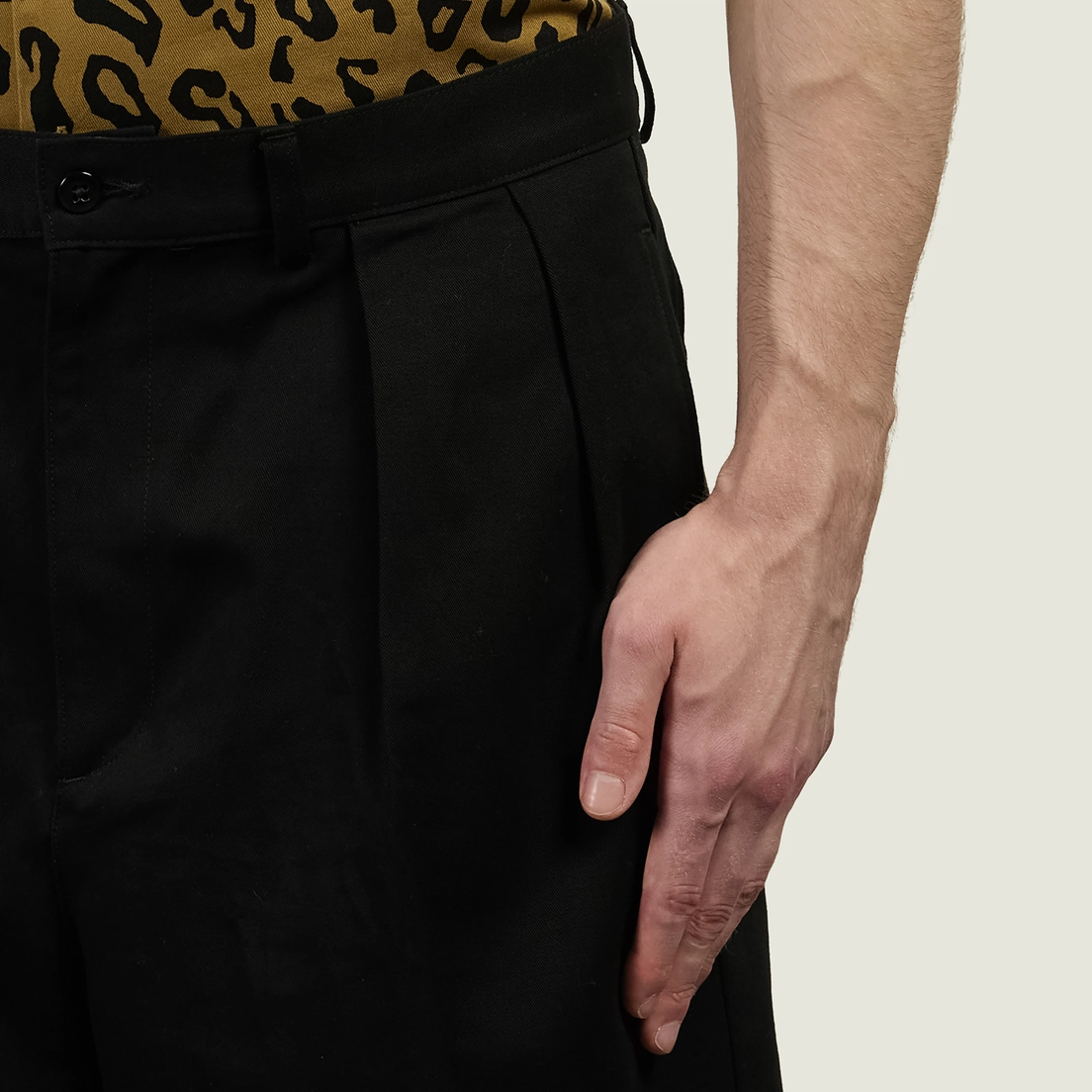 WACKO MARIA Мужские шорты Double Pleated Chino