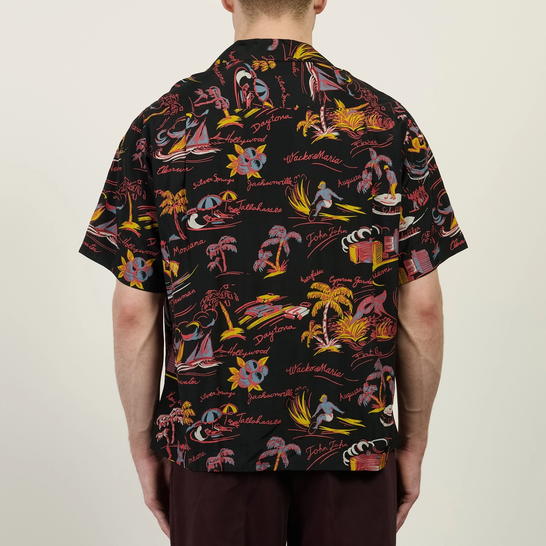 WACKO MARIA Мужская рубашка Hawaiian S/S Type 2