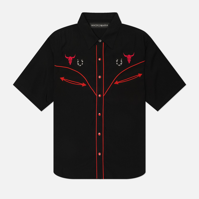 Мужская рубашка WACKO MARIA Western S/S Type 5