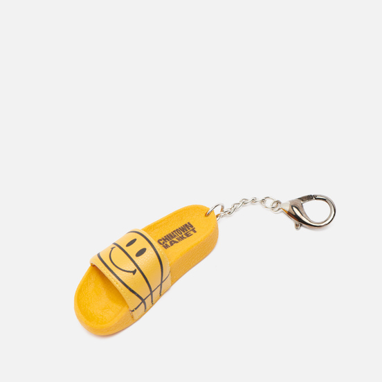 Брелок для ключей Chinatown Market Smiley Slide Yellow