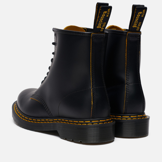 Ботинки Dr. Martens 1460 8 Eye Double Stitch Black/Yellow