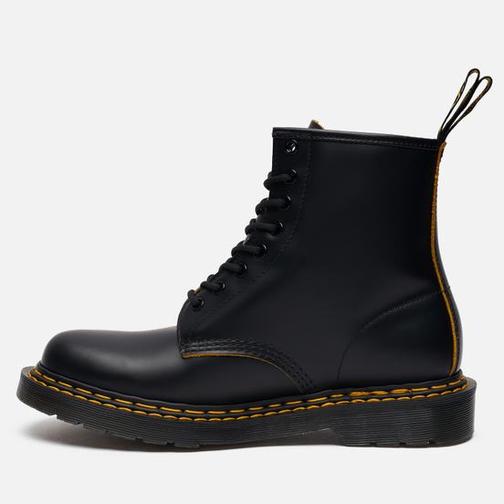 Ботинки Dr. Martens 1460 8 Eye Double Stitch Black/Yellow