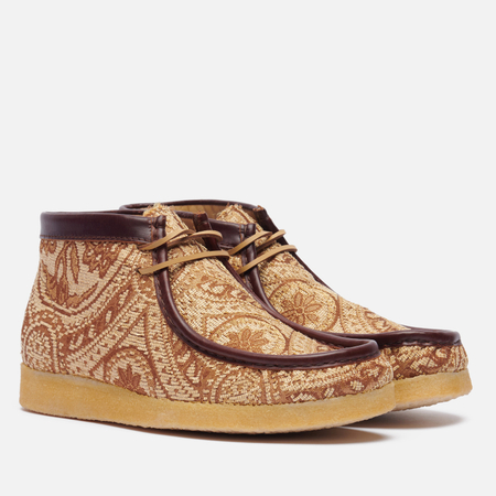 Мужские ботинки Clarks Originals x Todd Snyder Wallabee Boot цвет коричневый размер 42 EU 12750₽