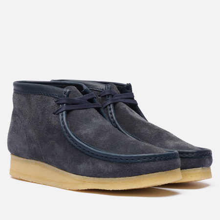   Brandshop Мужские ботинки Clarks Originals Wallabee Boot, цвет синий, размер 45 EU