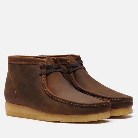 Мужские ботинки Clarks Originals Wallabee Boot, цвет коричневый, размер 42 EU