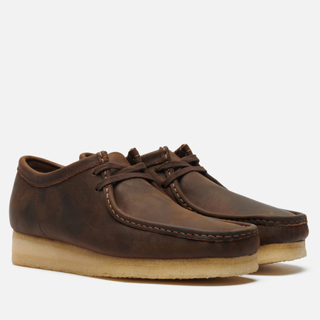 Мужские ботинки Clarks Originals Wallabee, цвет коричневый, размер 41.5 EU