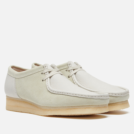 Мужские ботинки Clarks Originals Wallabee 2CLR, цвет бежевый, размер 46 EU