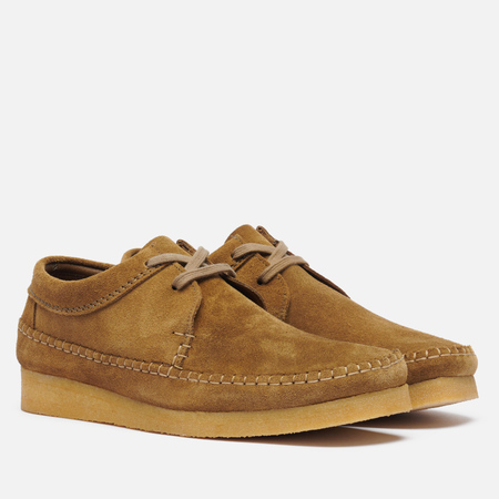 Мужские ботинки Clarks Originals Weaver, цвет оливковый, размер 45 EU