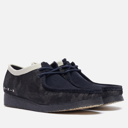 Мужские ботинки Clarks Originals Wallabee цвет синий размер 445 EU 11830₽