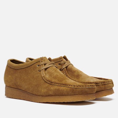 Мужские ботинки Clarks Originals Wallabee, цвет коричневый, размер 46 EU